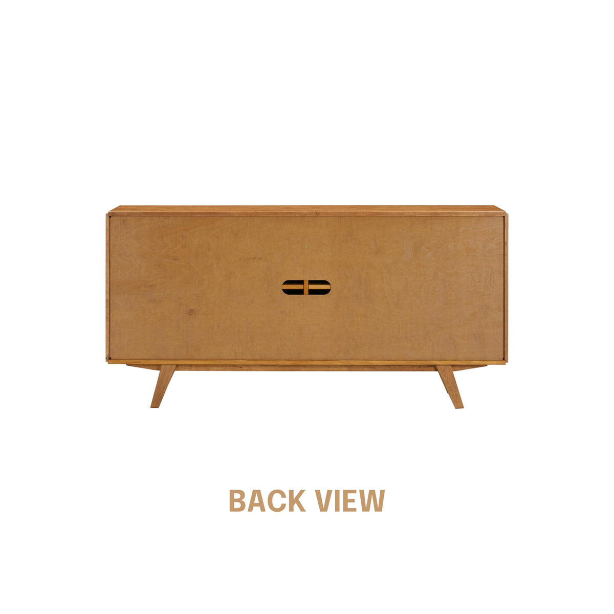Solid Wood 4-Door Sideboard