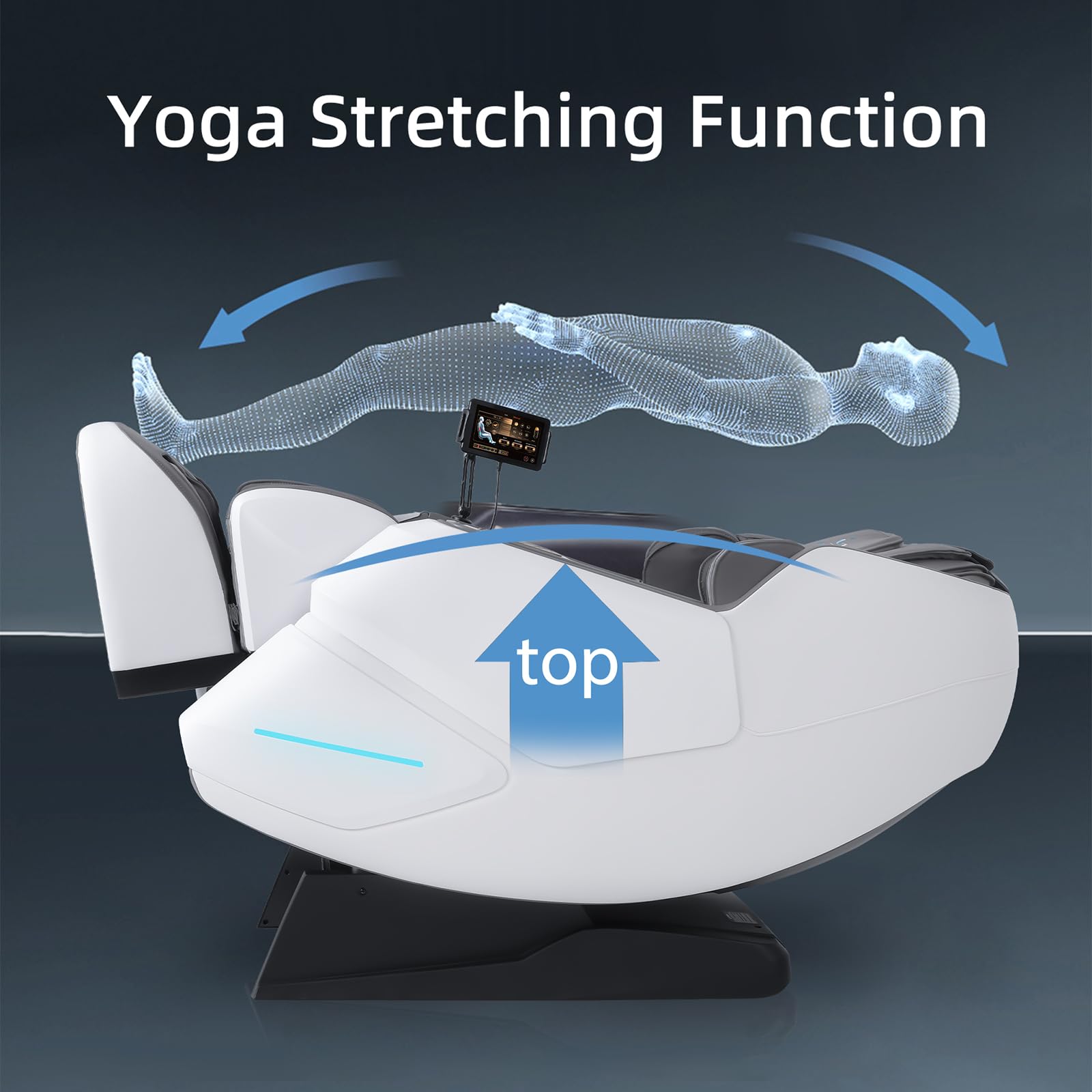4D Massage Chair with SL-Track & Zero Gravity