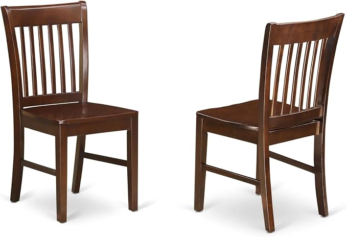 Oak Upholstered Dining Chairs, Set of 2