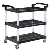 Heavy Duty Plastic Utility Cart with Wheels
