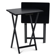 Folding TV Tray Tables, Set of 4