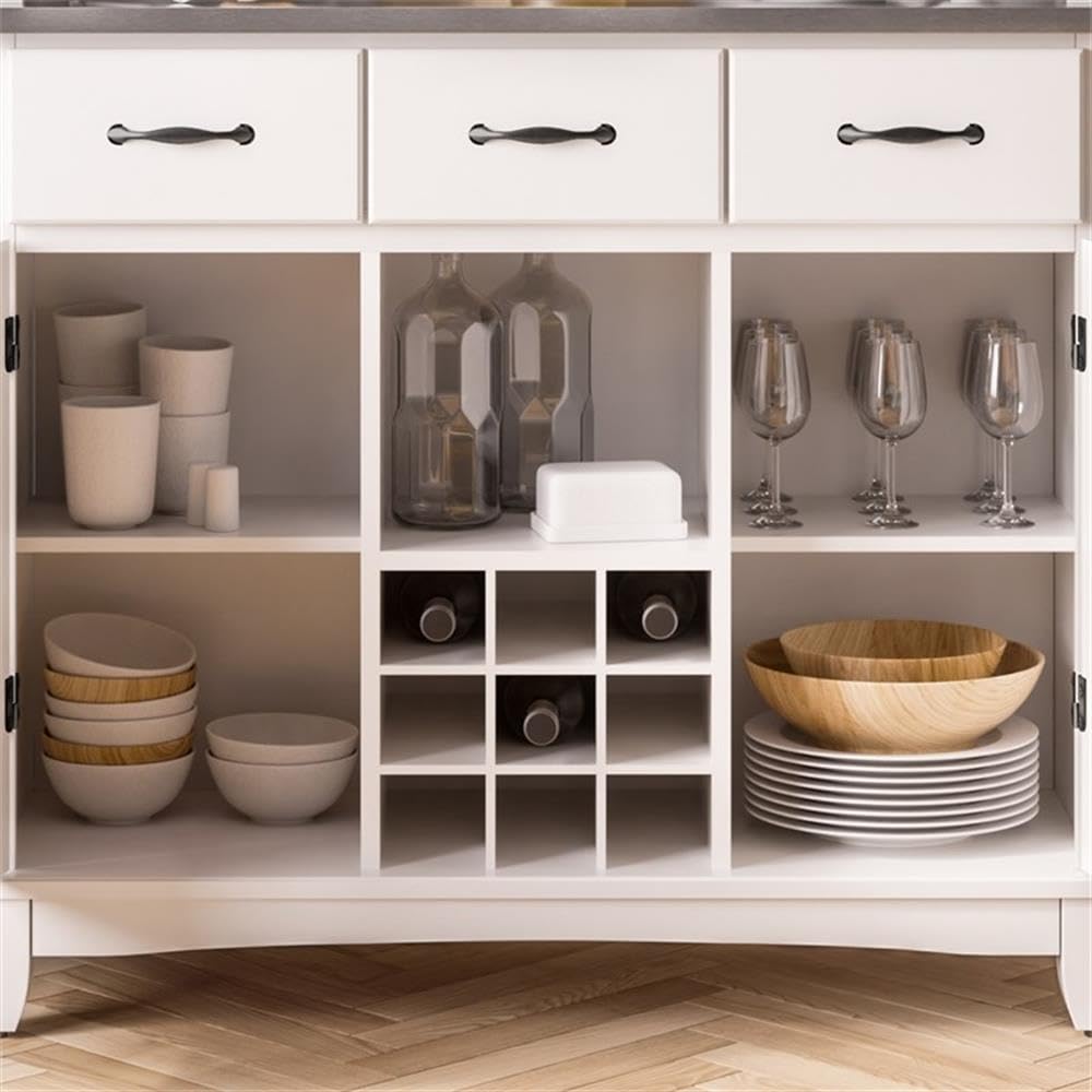 homestyles Server sideboards-buffets-credenzas, White