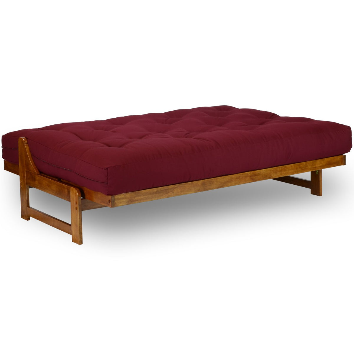 Arden Futon Frame - Full Size (Frame Only), Solid Wood Construction