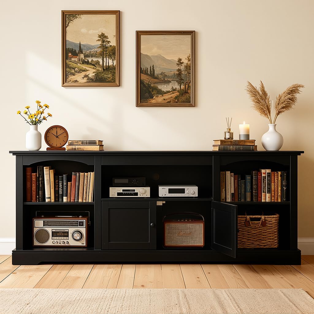 71" Arched Farmhouse TV Stand