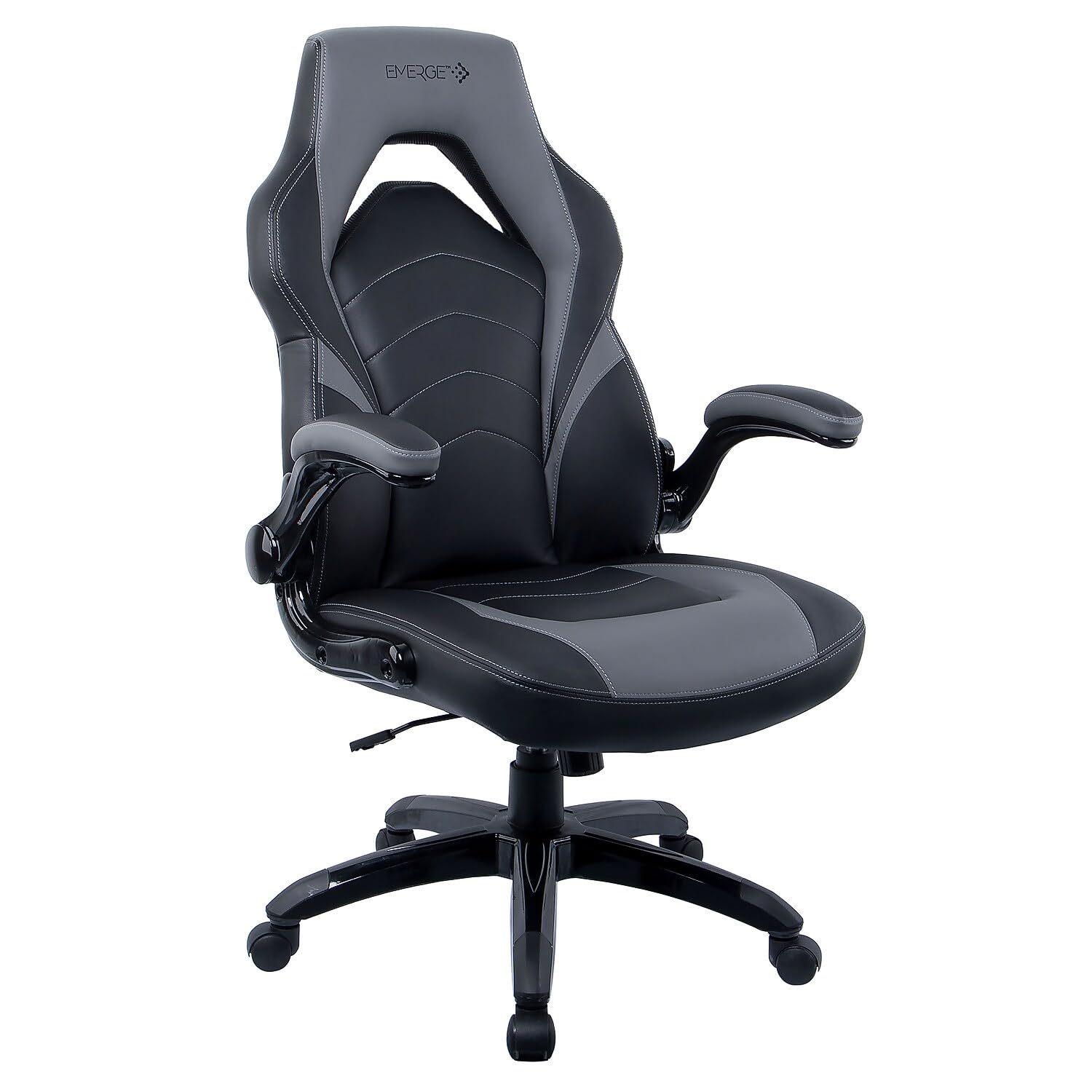 Ergonomic Gaming Chair with Adjustable Height & Flip-Up Armrests