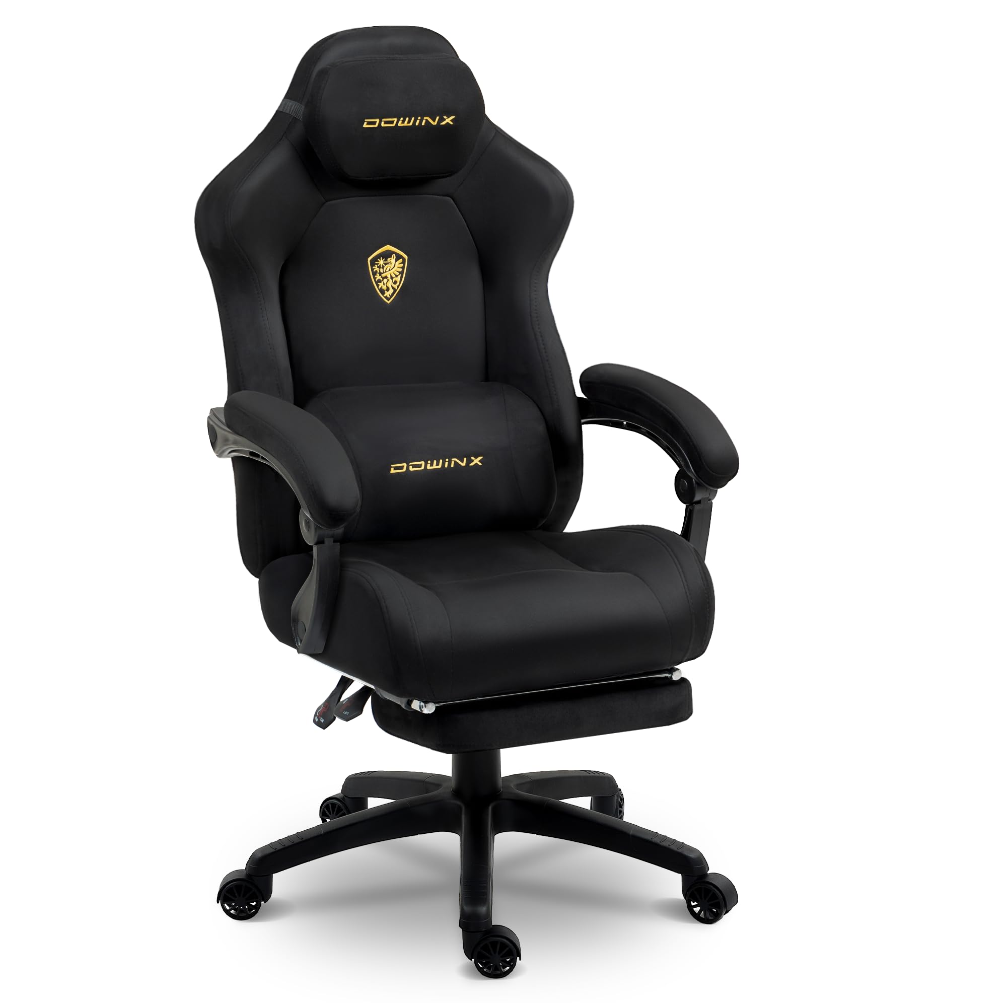 Ergonomic Gaming Chair with Footrest & Pocket Spring Cushion