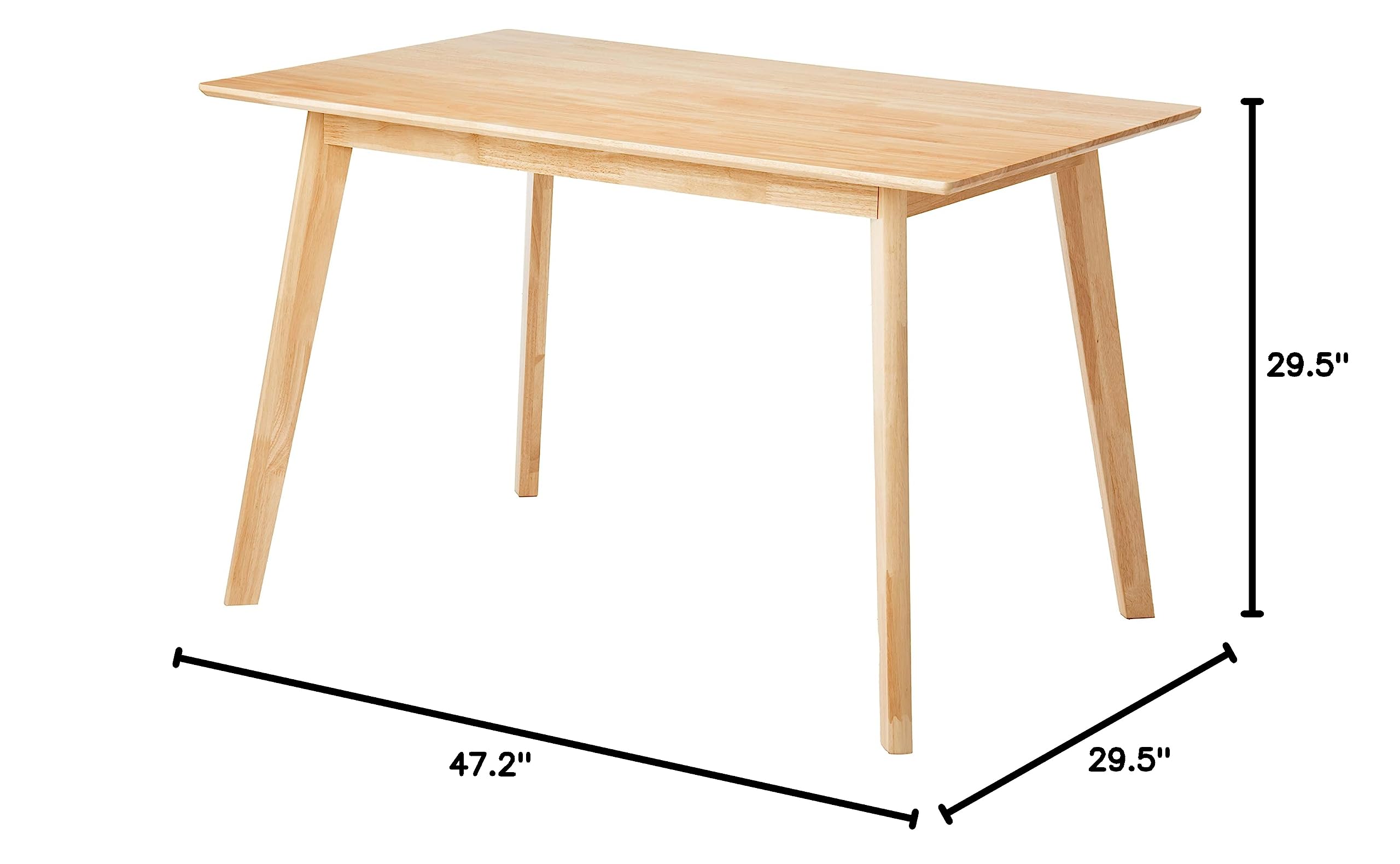 Solid Wood Rectangular Dining Table