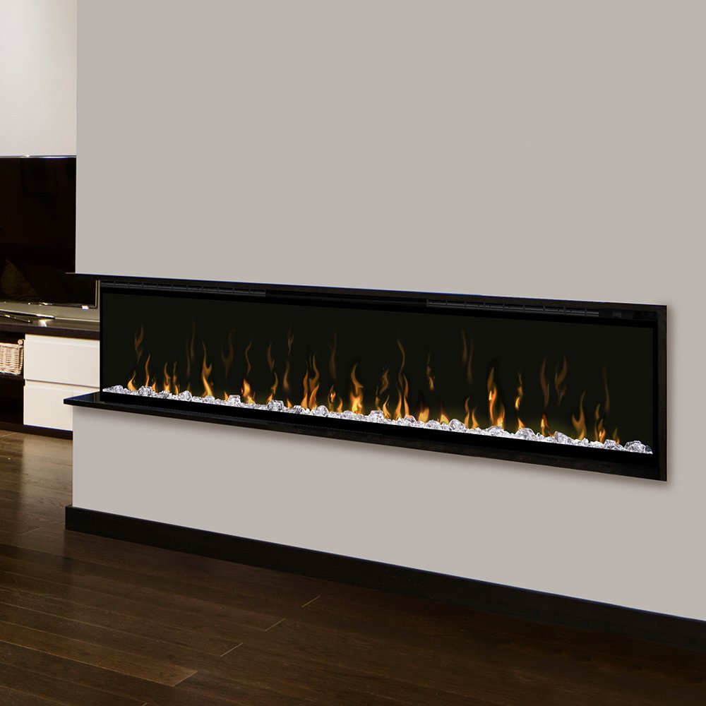 Built-In Linear Electric Fireplace