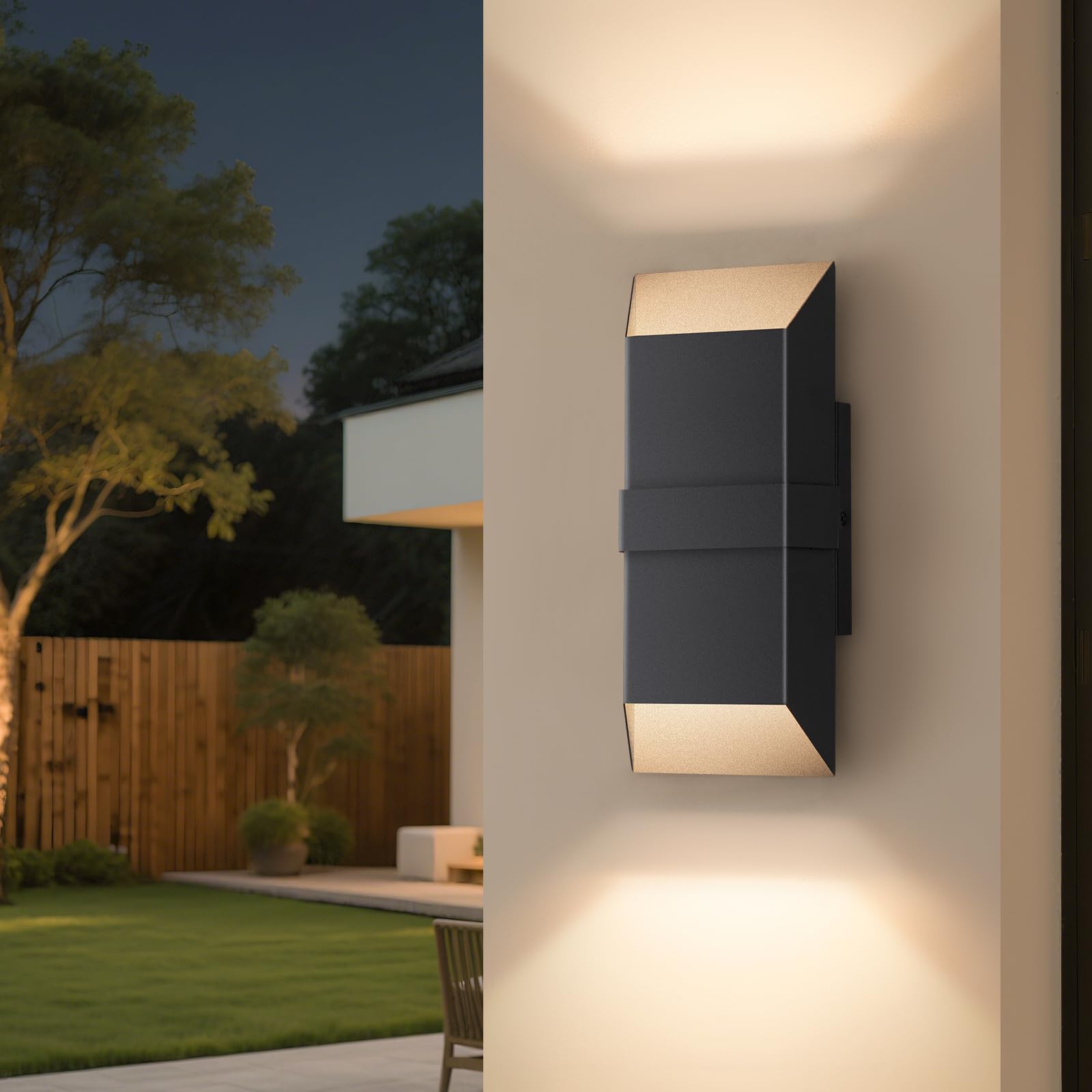 Outdoor LED Wall Sconce Light Fixture