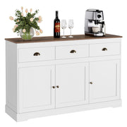 White Buffet Cabinet & Storage Sideboard