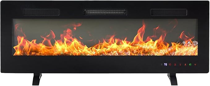Electric Fireplace Heater – Wall Mounted, Recessed & Freestanding