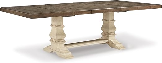 Farmhouse Dining Table with 6 Storage Drawers