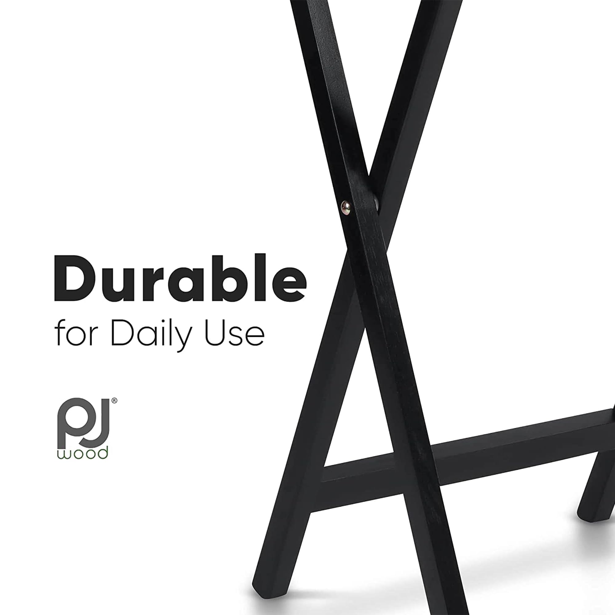 Folding TV Tray Tables, Set of 4