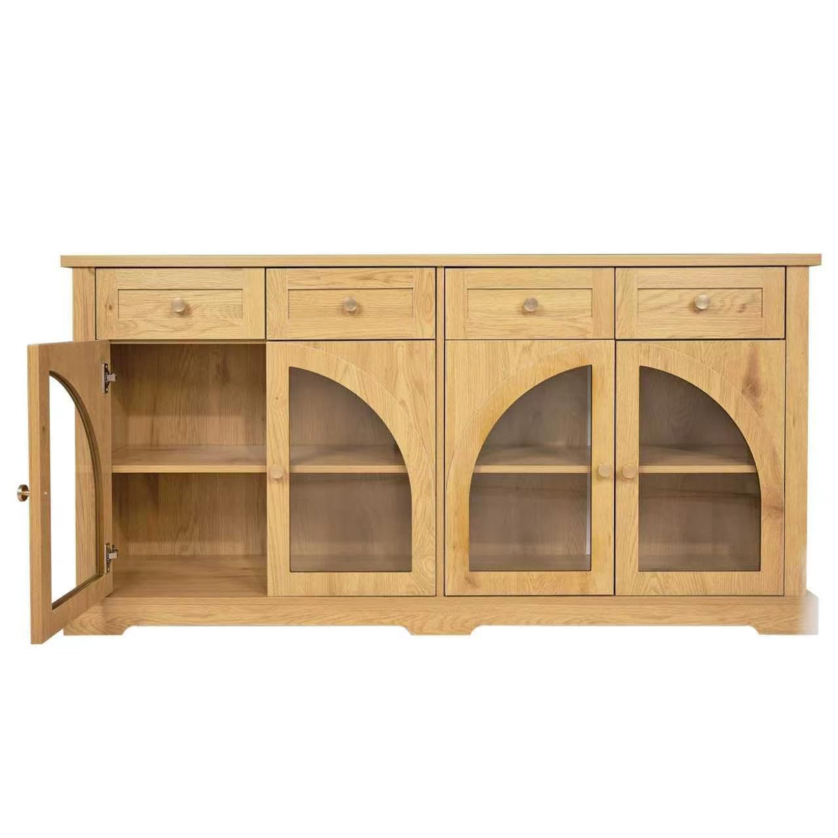 Arched Glass Door Sideboard