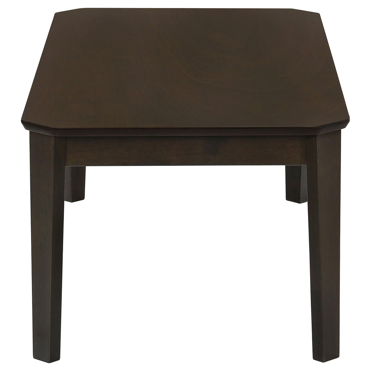 Coaster Amaro 3-Piece Wooden Coffee and End Table Set Dark Brown 736184