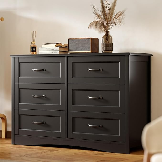 6/7-Drawer Dresser with Metal Handles