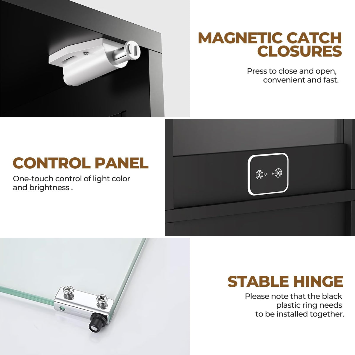 LED Glass Display Cabinet