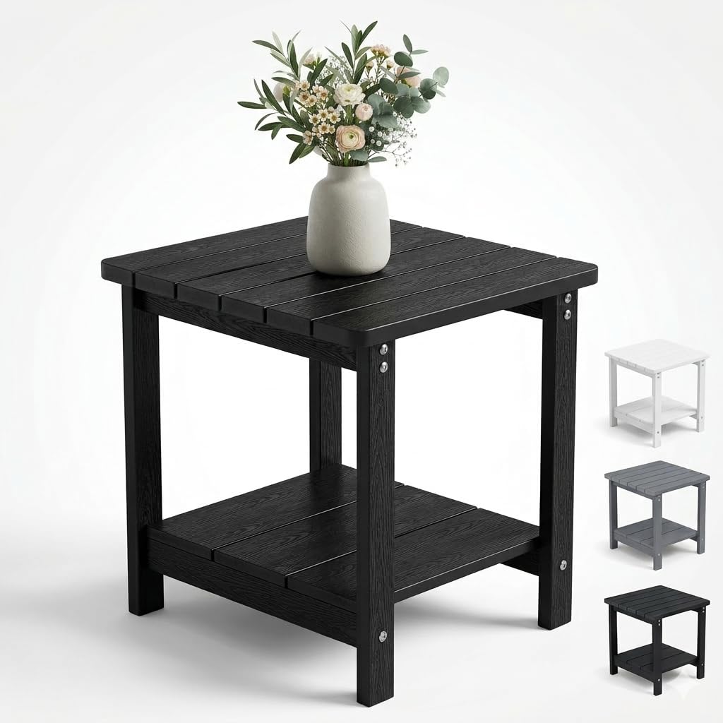 2-Tier Outdoor Side Table