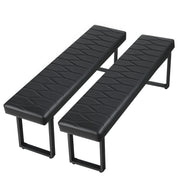 Padded Dining Bench Set of 2