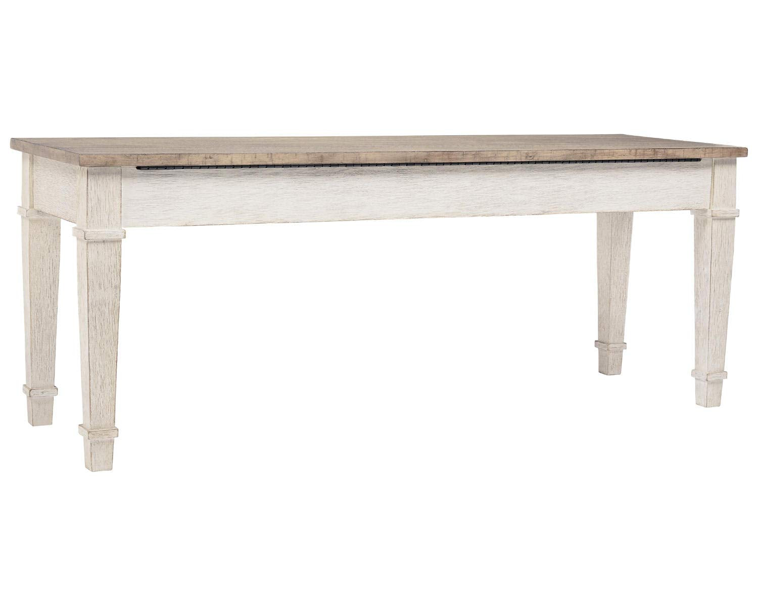 Farmhouse Dining Chairs & Storage Bench Set