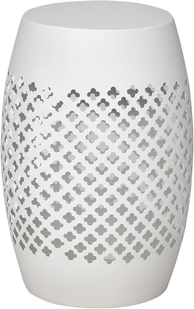 Round Steel Outdoor Side Table