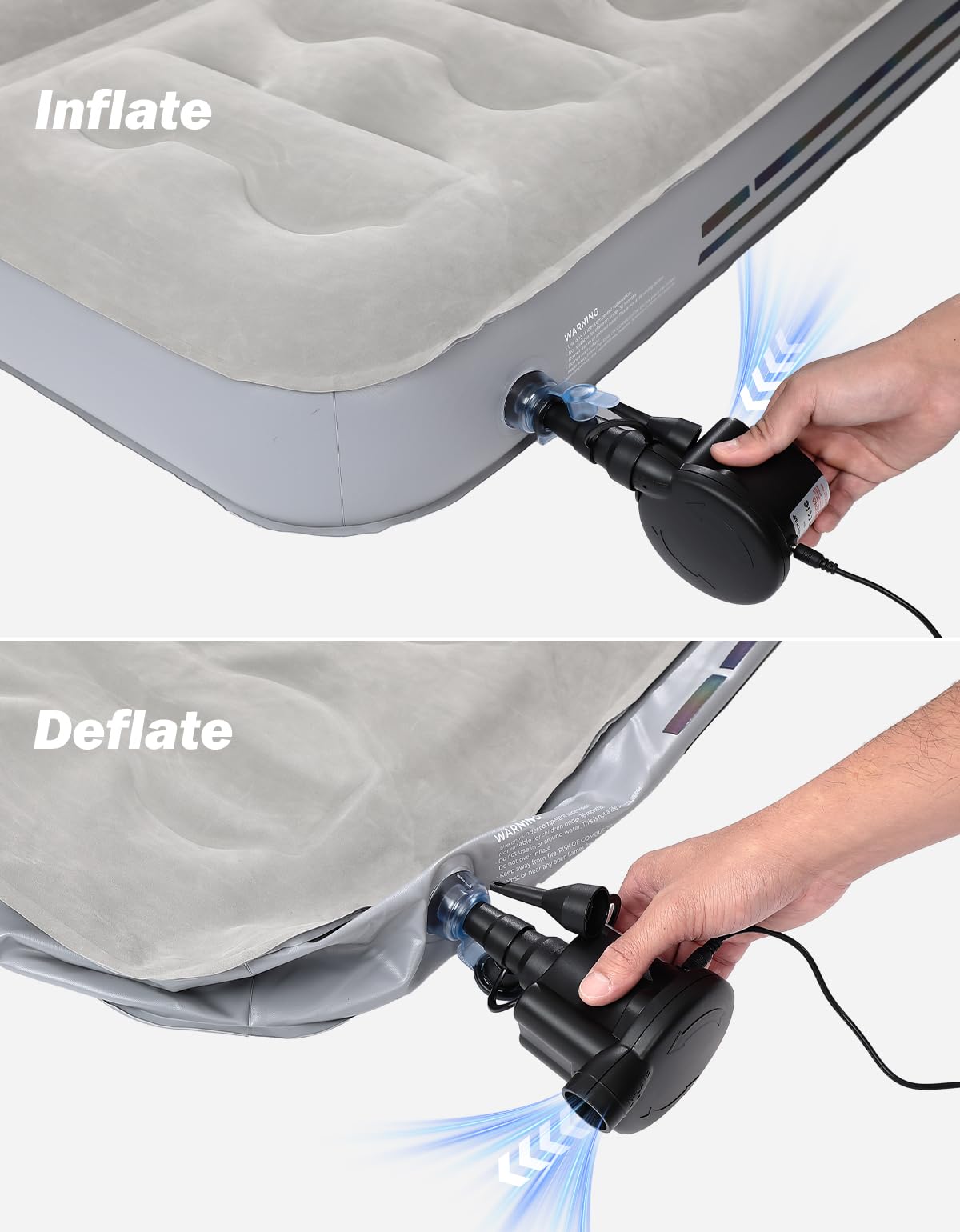 Cybertruck Bed Air Mattress with Built-in Pump