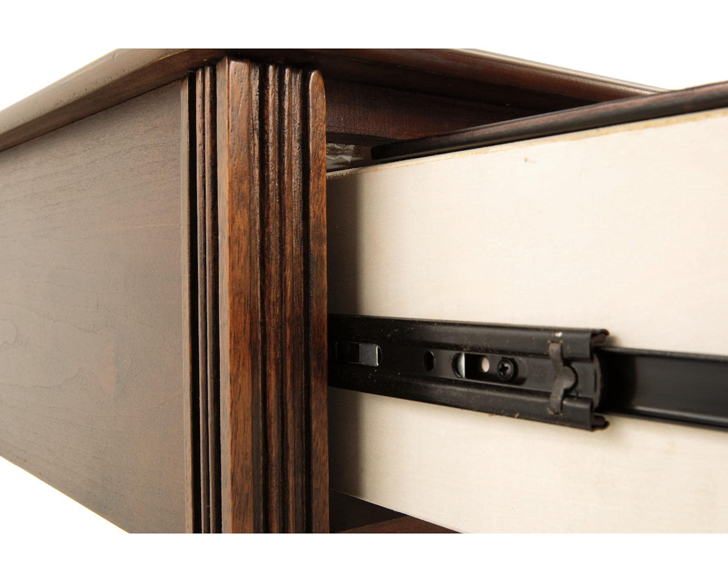 Chairside End Table with Drawer & Shelf