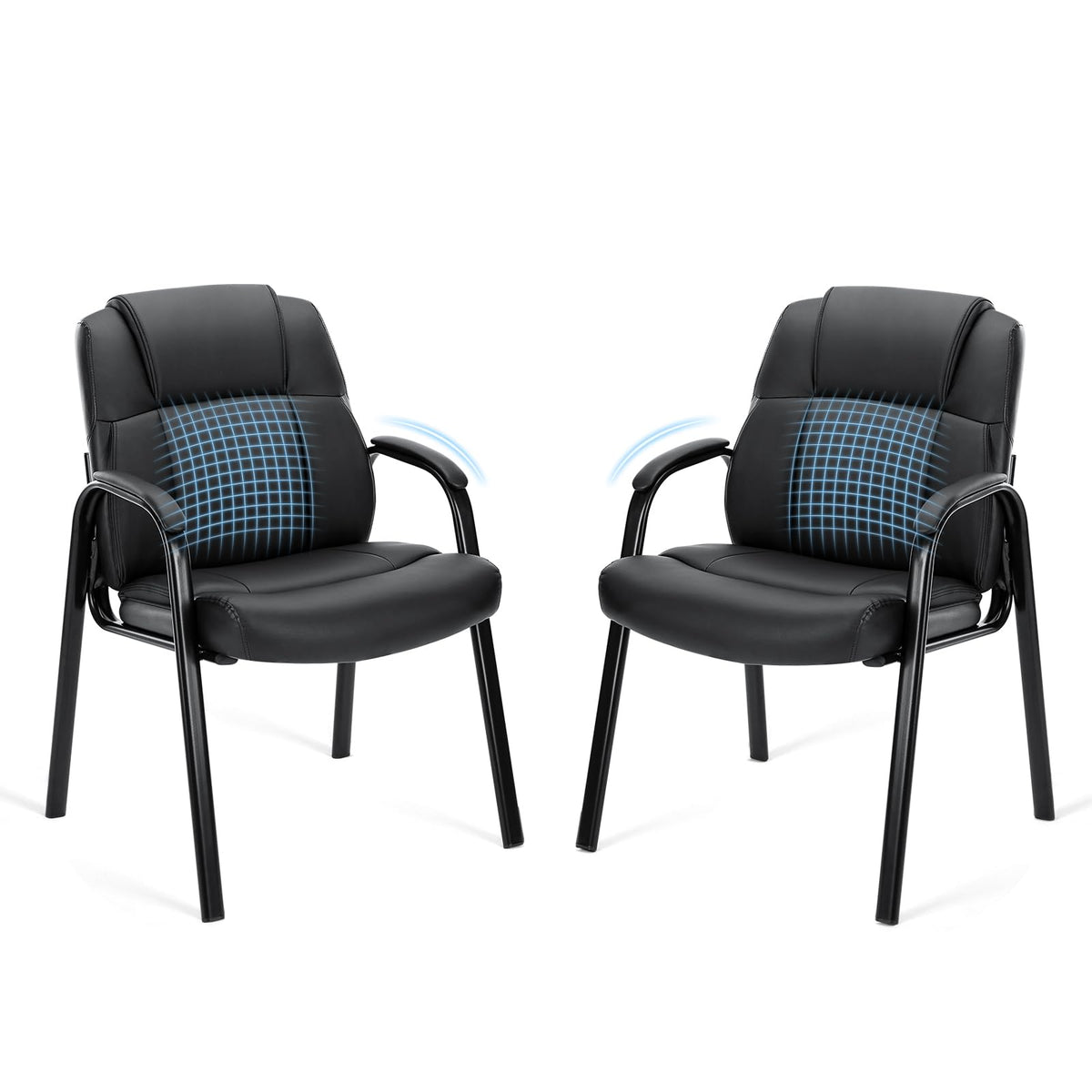 Waiting Room Chairs, Set of 2