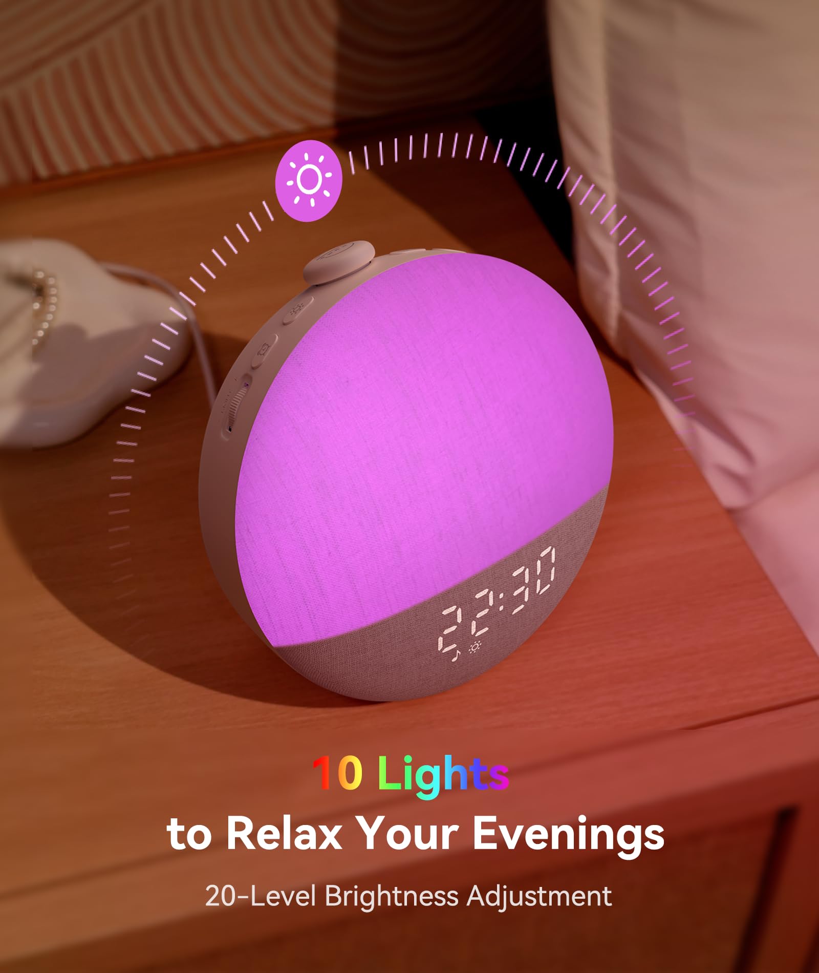 Sunrise Alarm Clock & White Noise Sound Machine