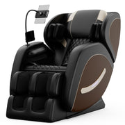 2026 Massage Chair Full Body, Zero Gravity SL-Track Shiatsu Massage Recliner, with Zero Gravity, with Full Body Air Pressure, Heat, APP Control, 6 Fix Point Rollers, Airbags, Deep Yoga Stretch (Brown)