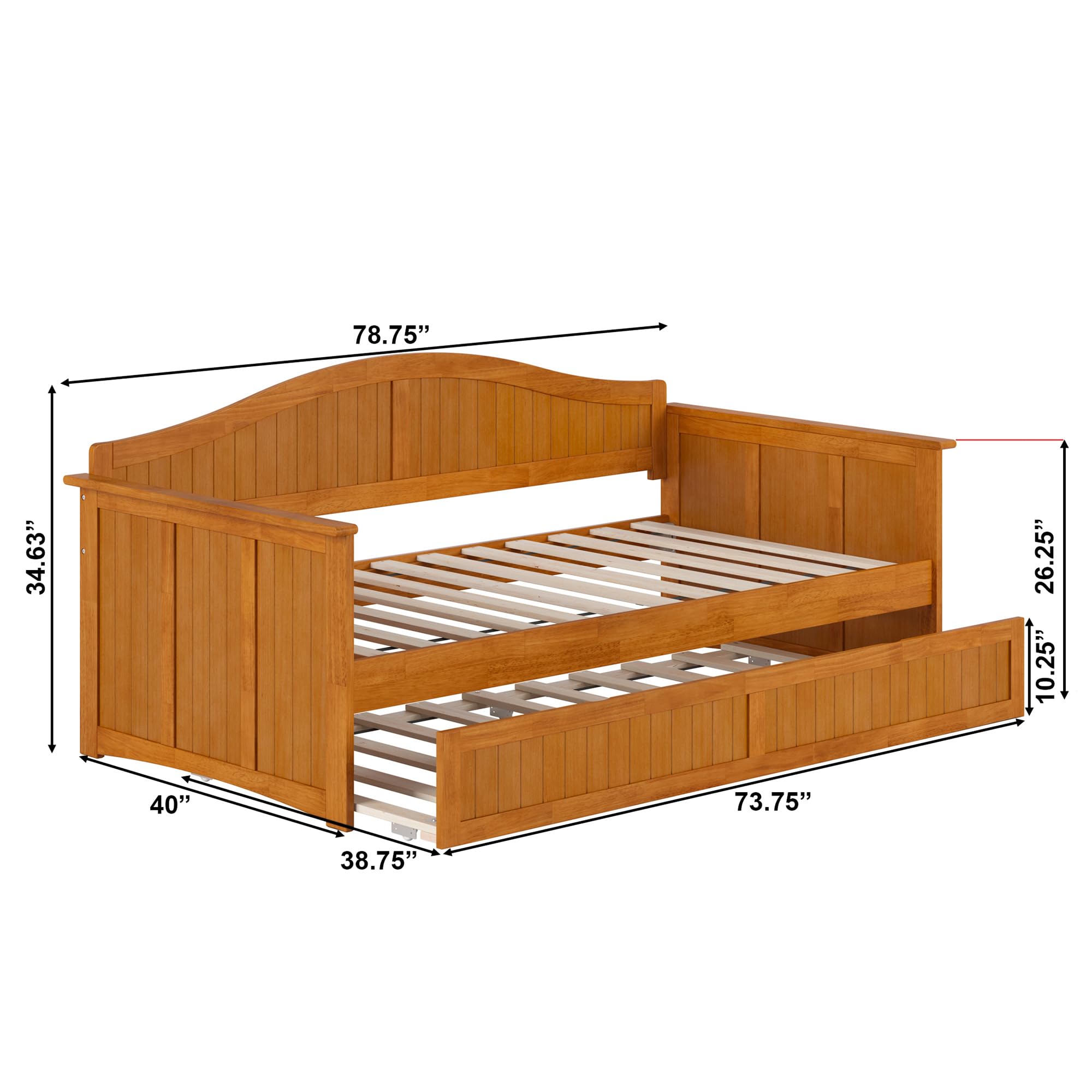 Nantucket Twin Daybed with Trundle