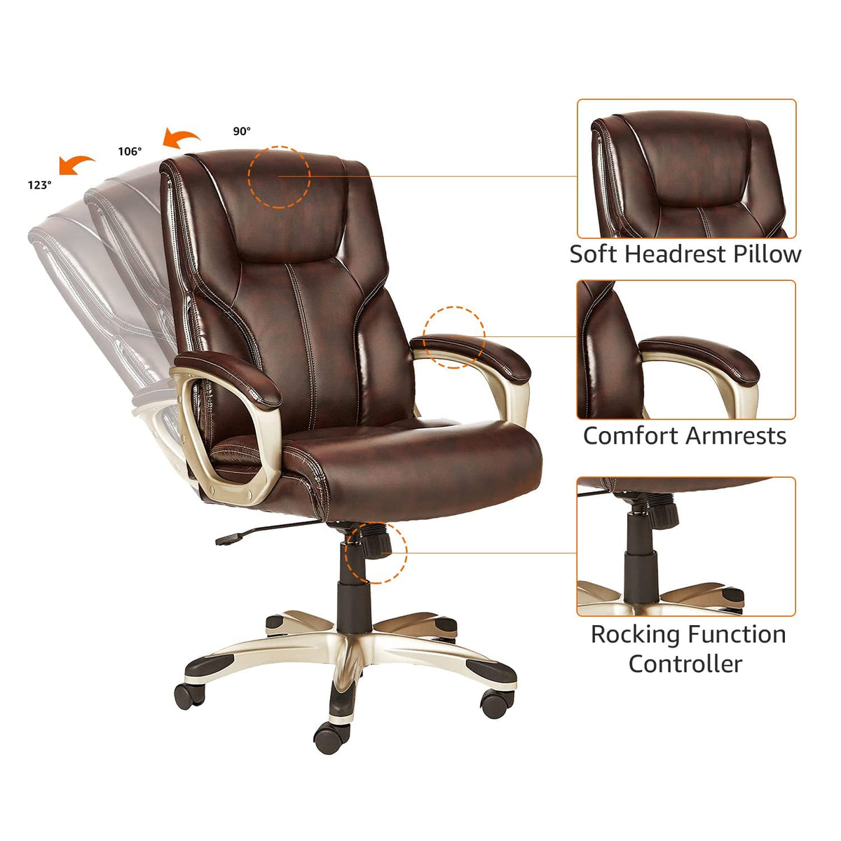 Executive High-Back Office Chair