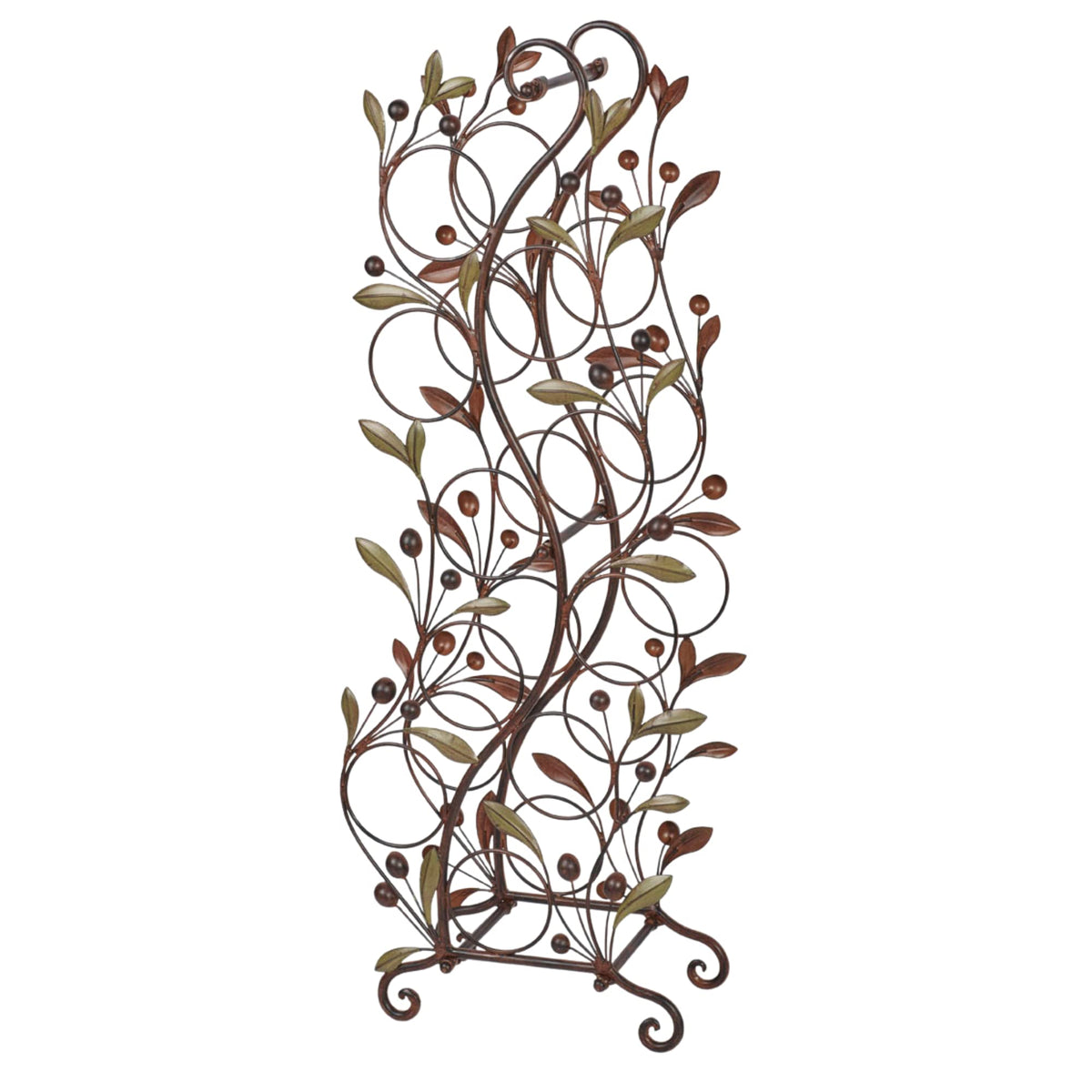 Touch of Class Catalonia Floor Wine Rack, Sage