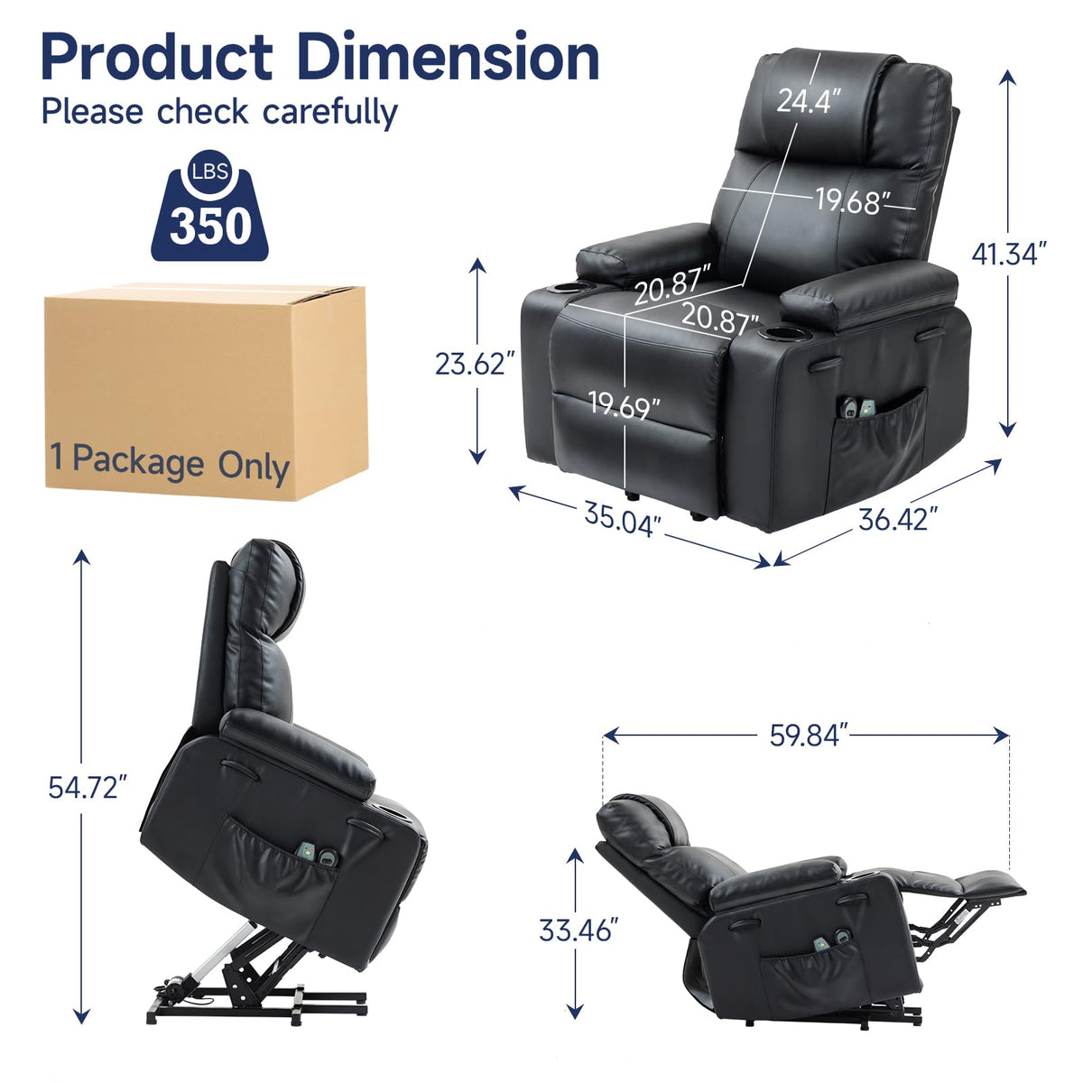 Power Lift Recliner Chair