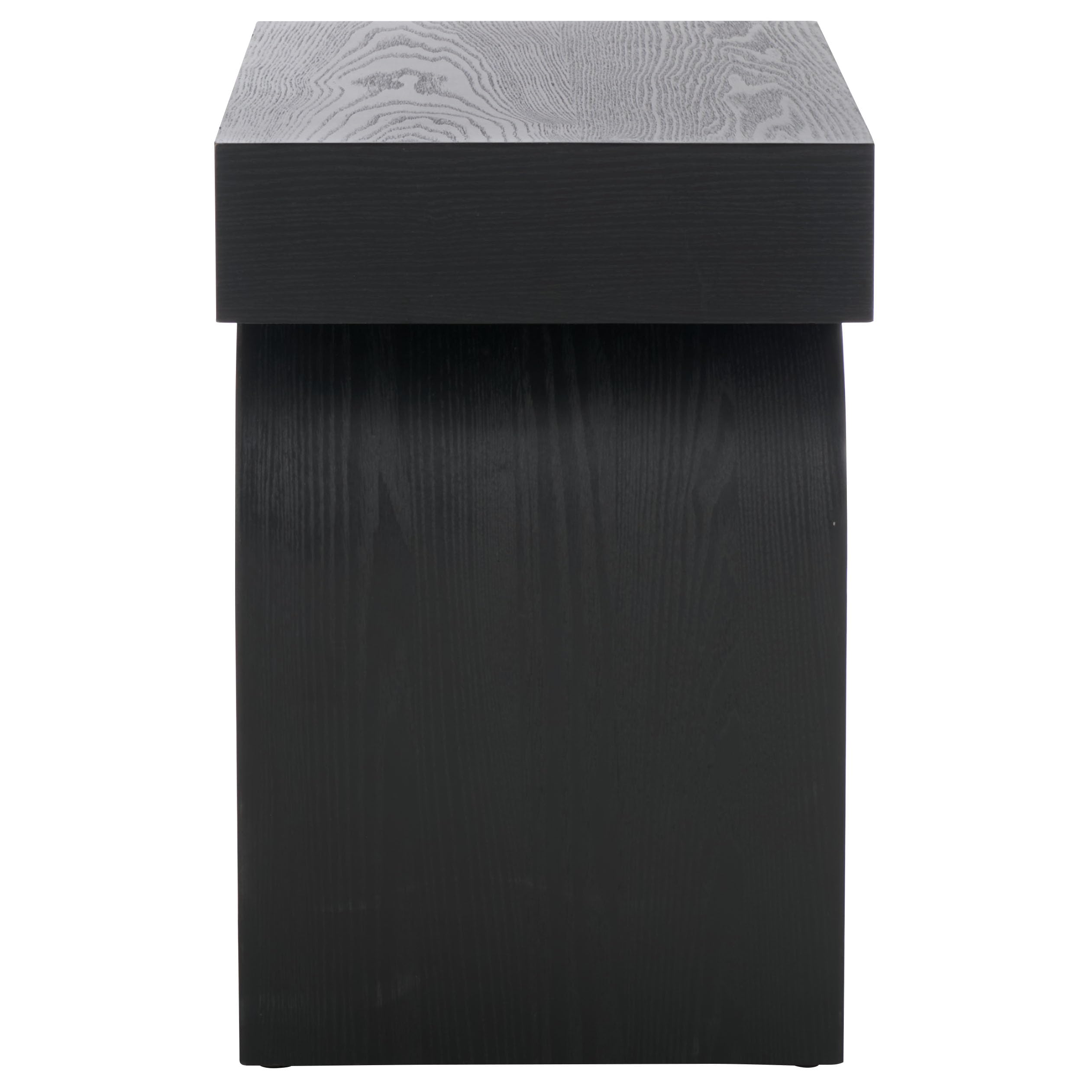Modern Pedestal End Table