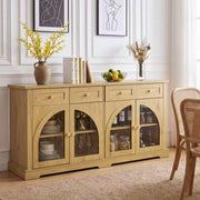 Arched Glass Door Sideboard