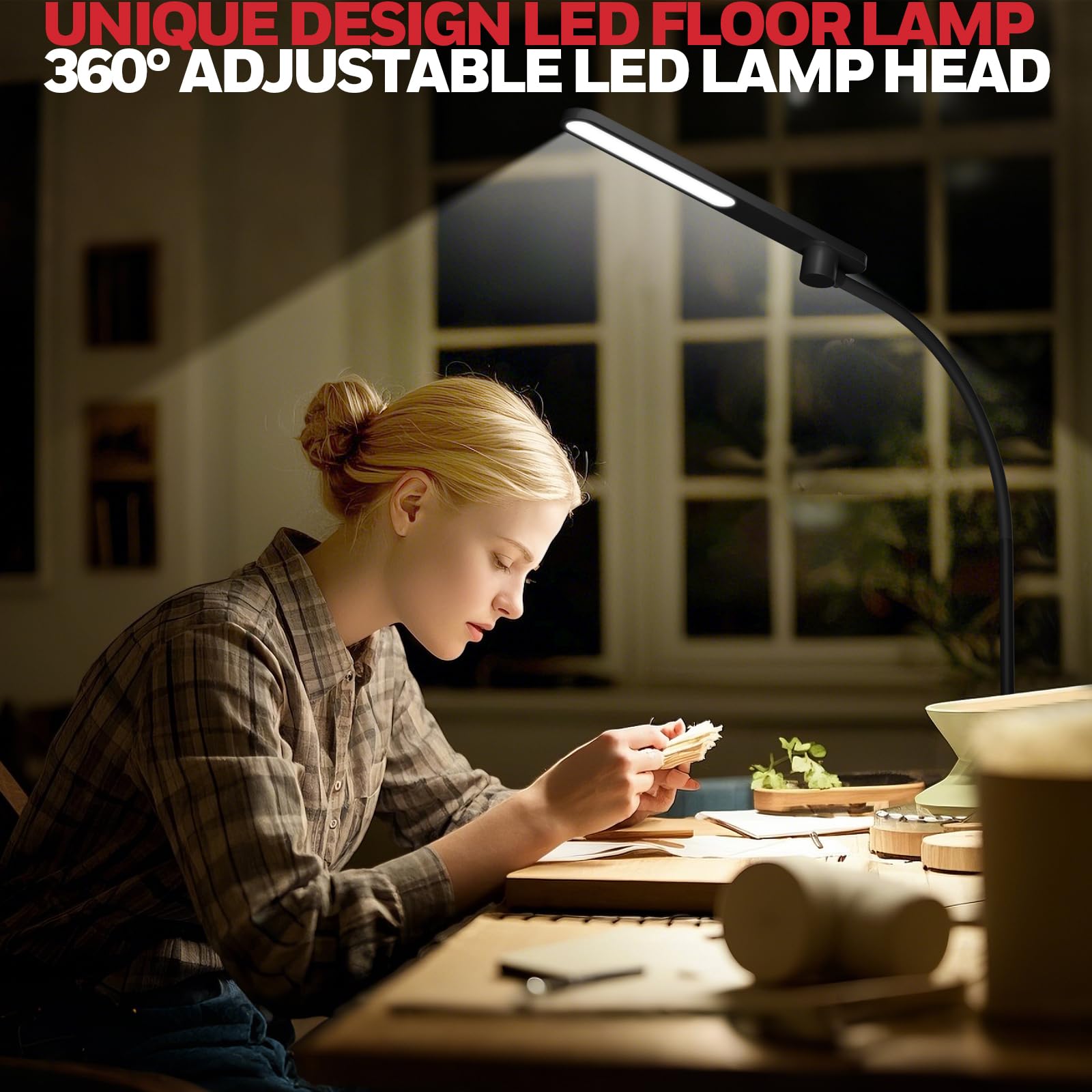 LED Floor Lamp for Reading