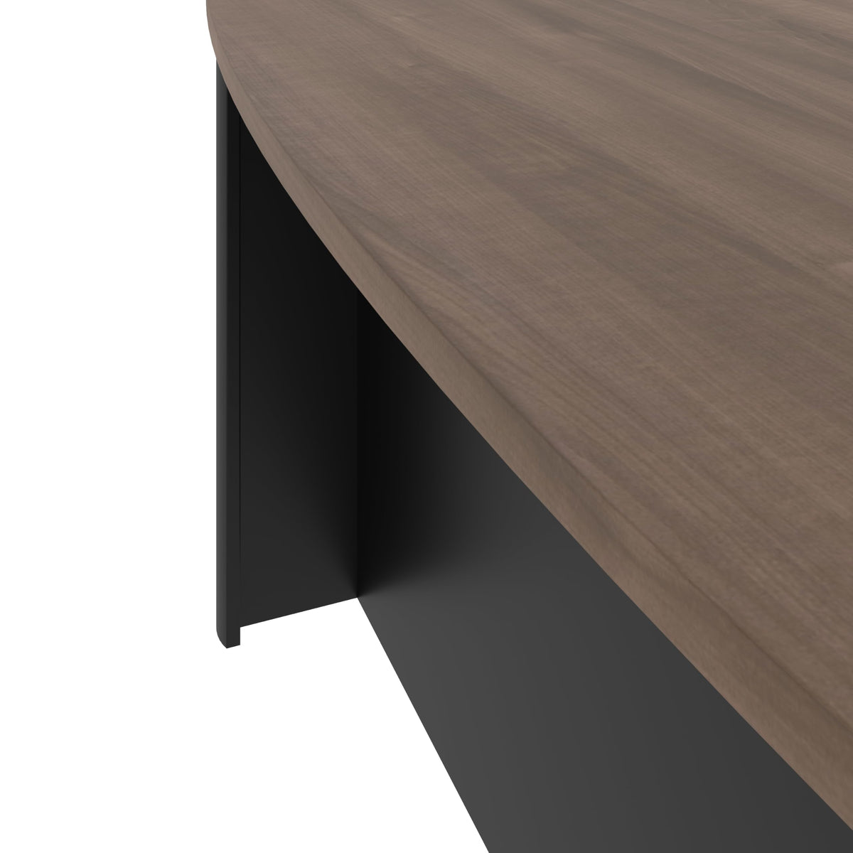 U-Shaped Executive Desk with Hutch
