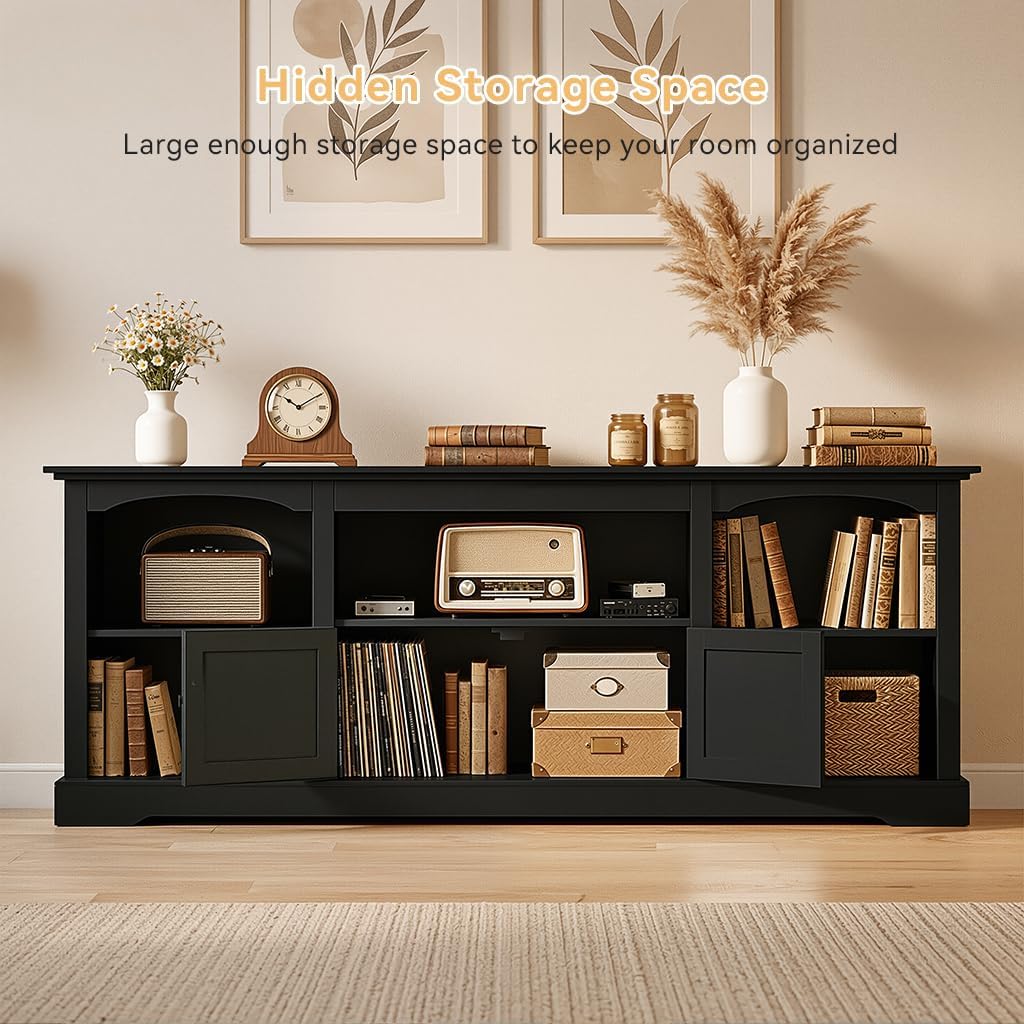 71" Arched Farmhouse TV Stand
