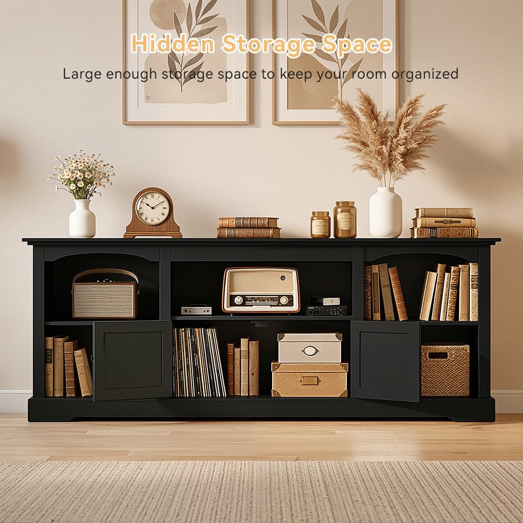 71" Arched Farmhouse TV Stand