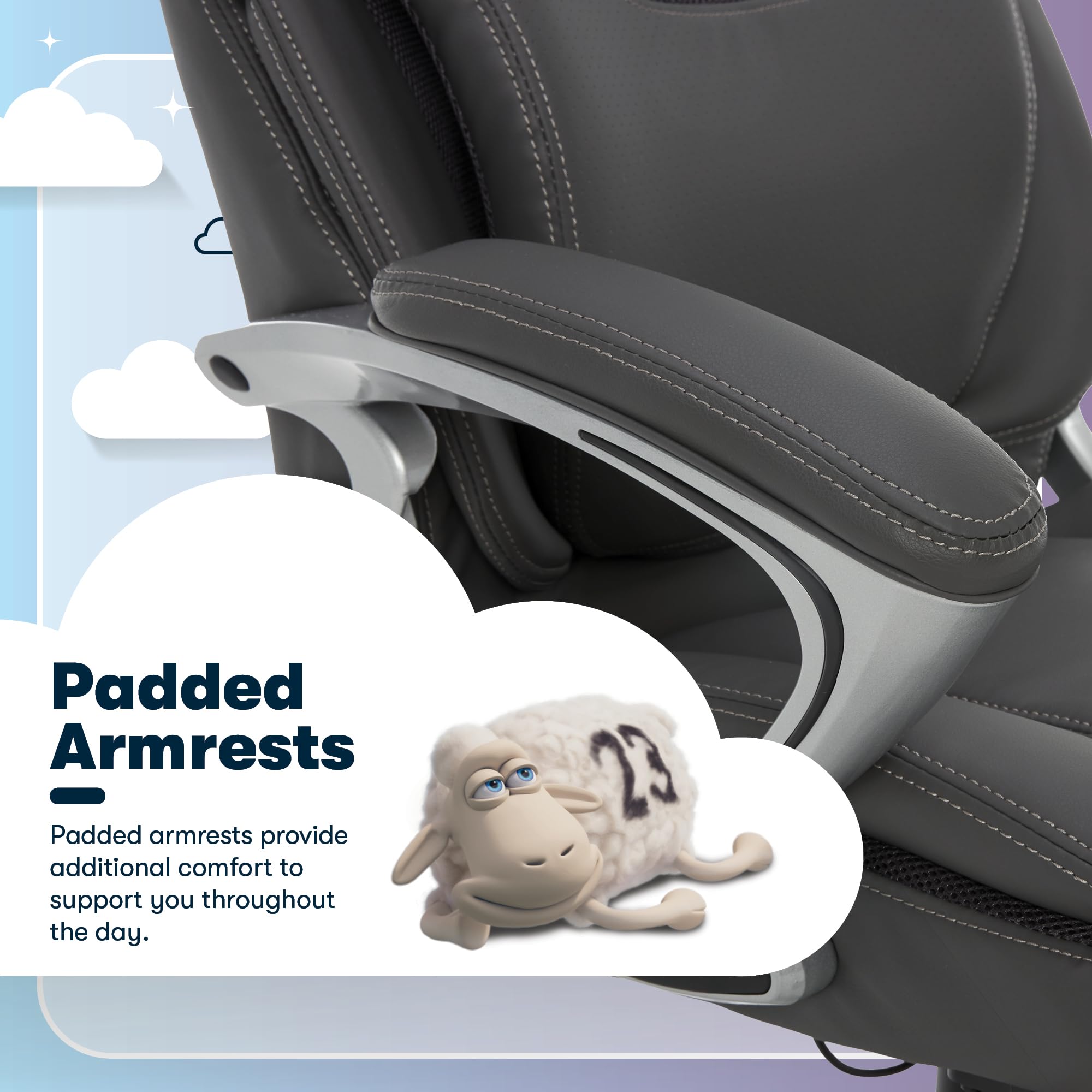Ergonomic Executive Office Chair with AIR Lumbar Support
