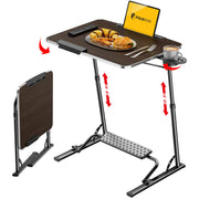 Adjustable Folding TV Tray Table