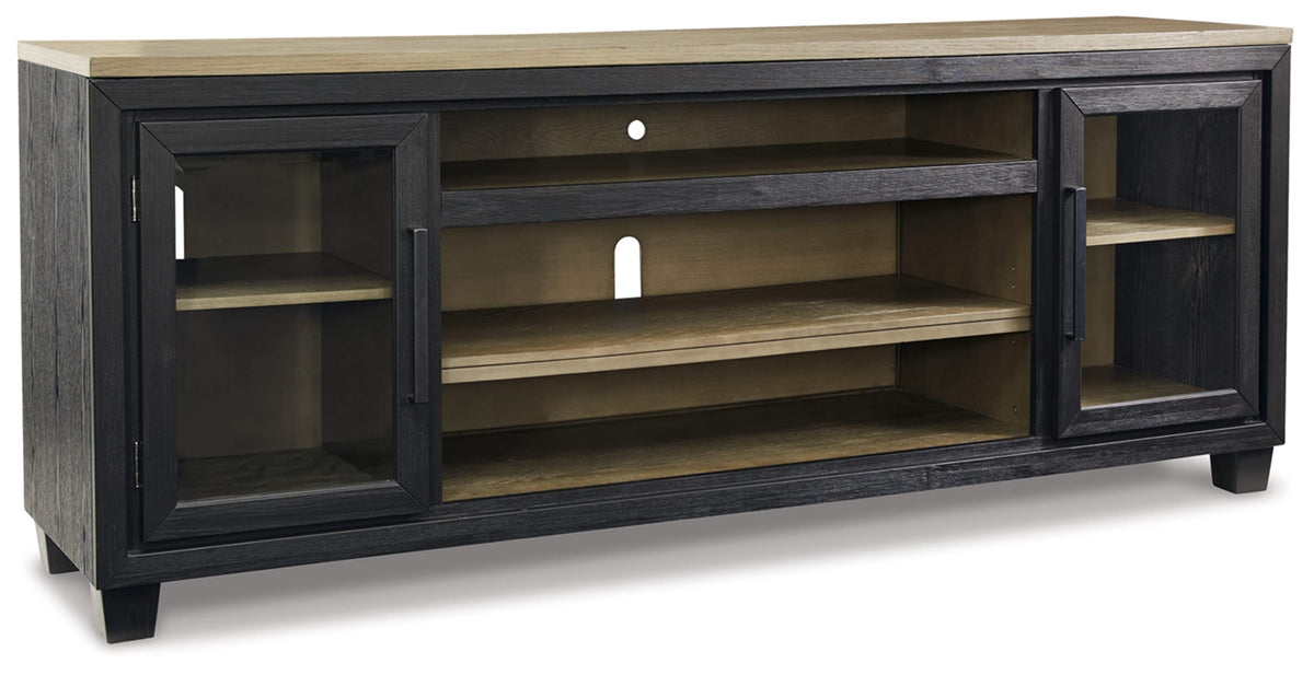 TV Stand with Fireplace Option