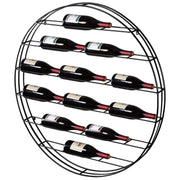Wall Mounted Wine Rack, 12-Bottle 6-Tier