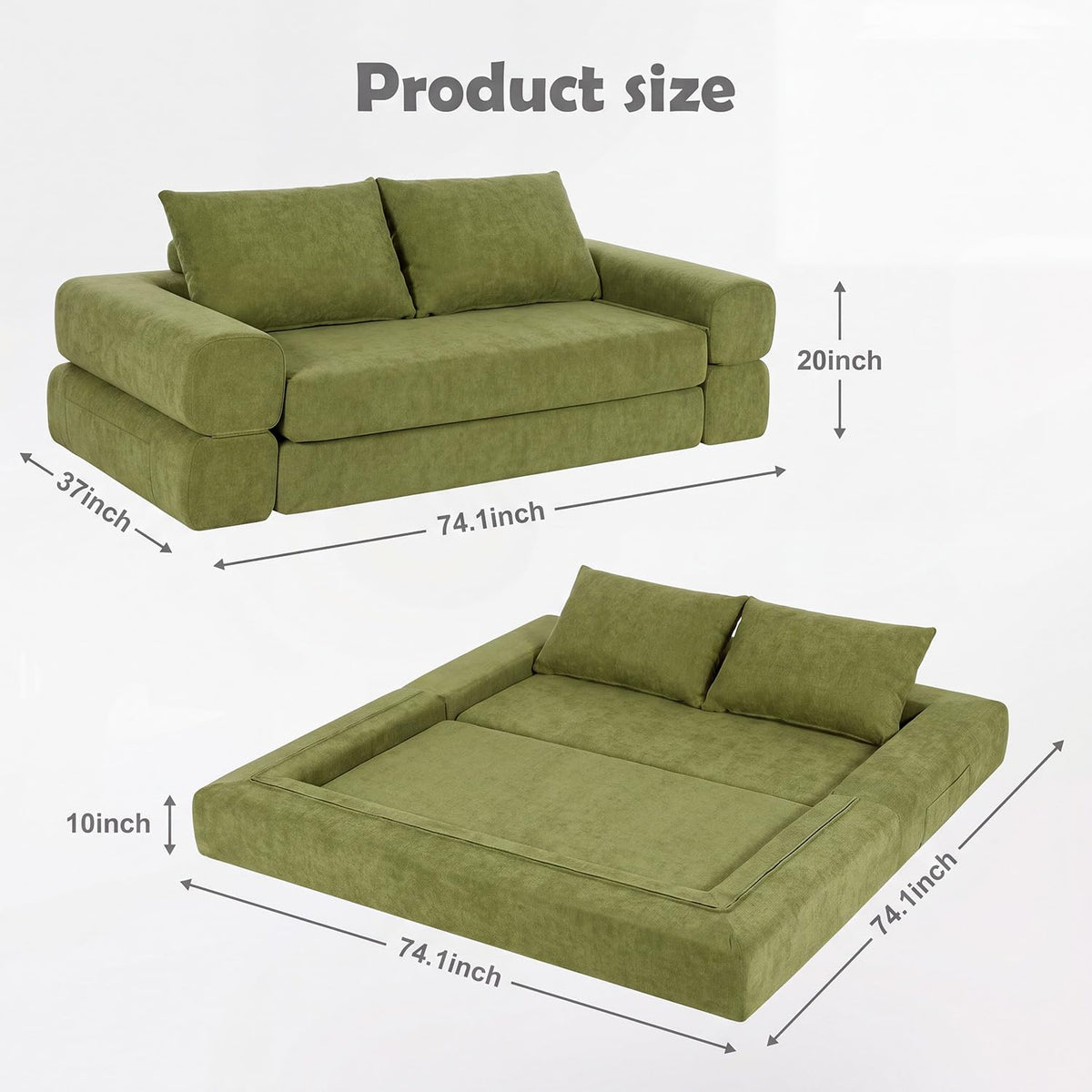 Convertible Sofa Bed