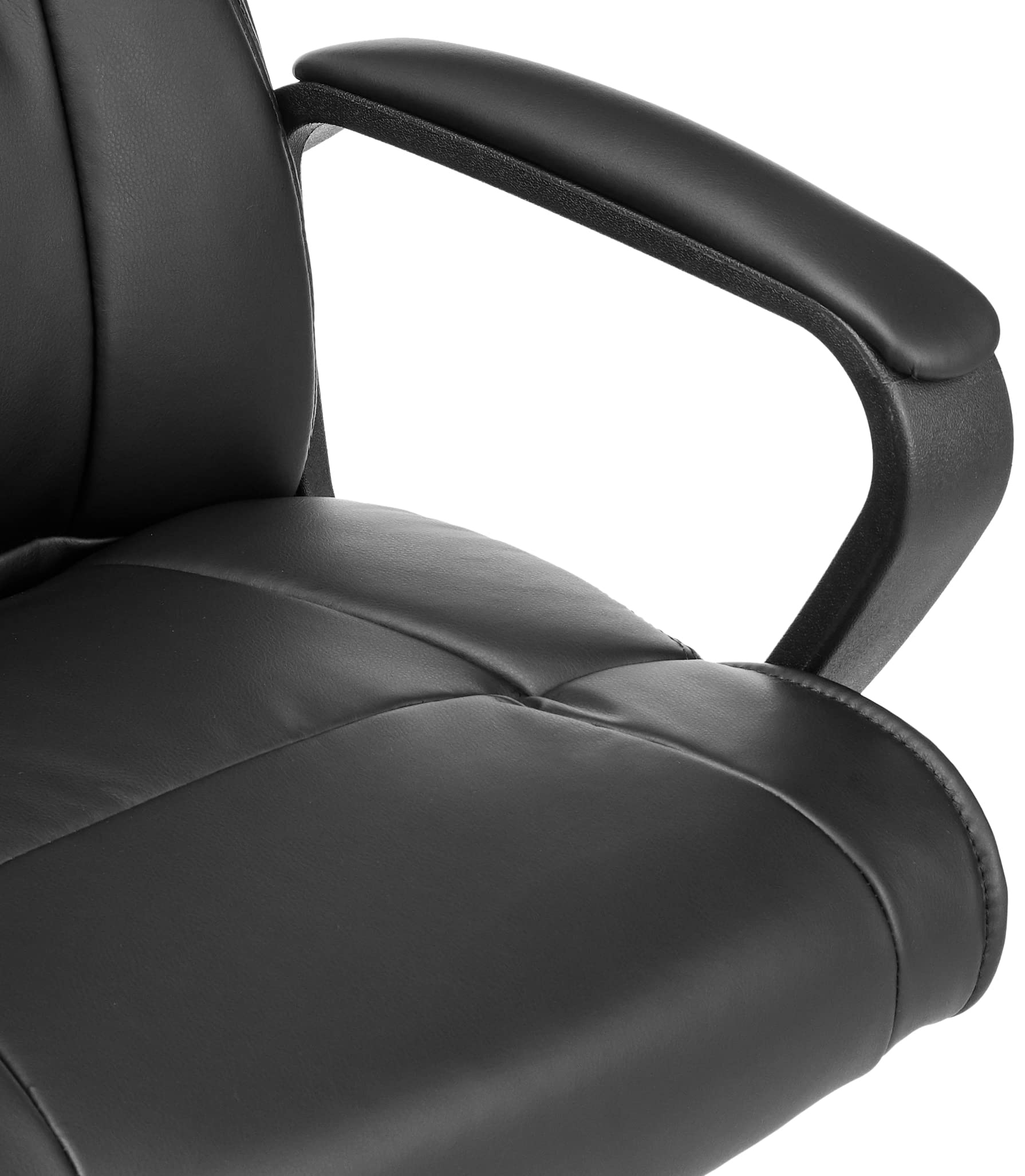 Mid-Back Adjustable Office Chair with Armrests