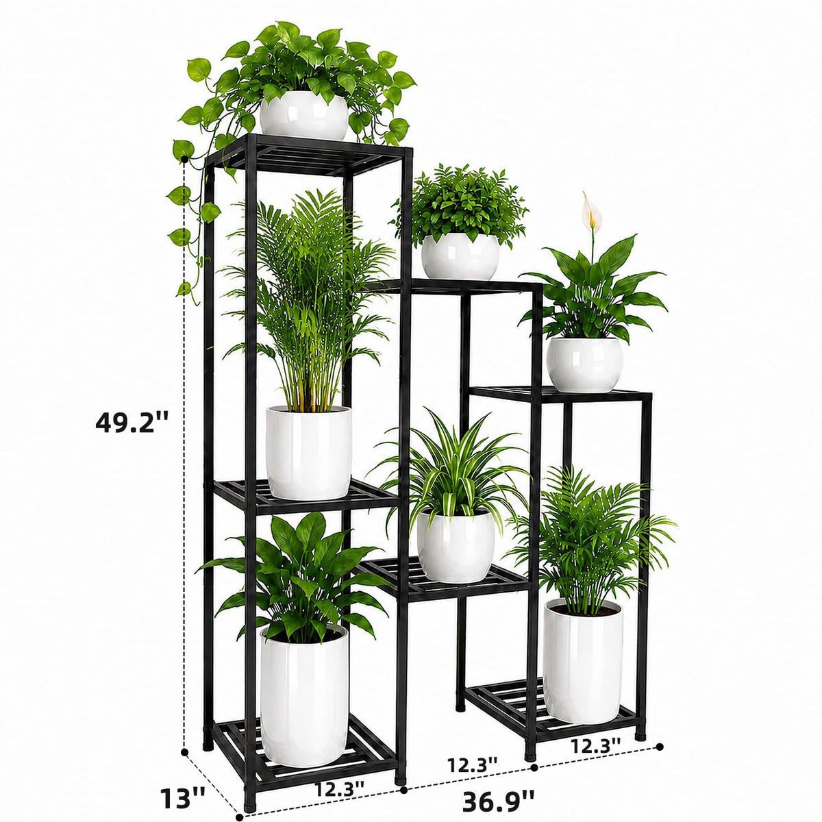 7-Tier Steel Plant Stand