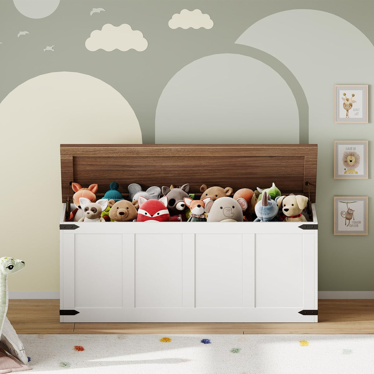 Farmhouse Storage Bench