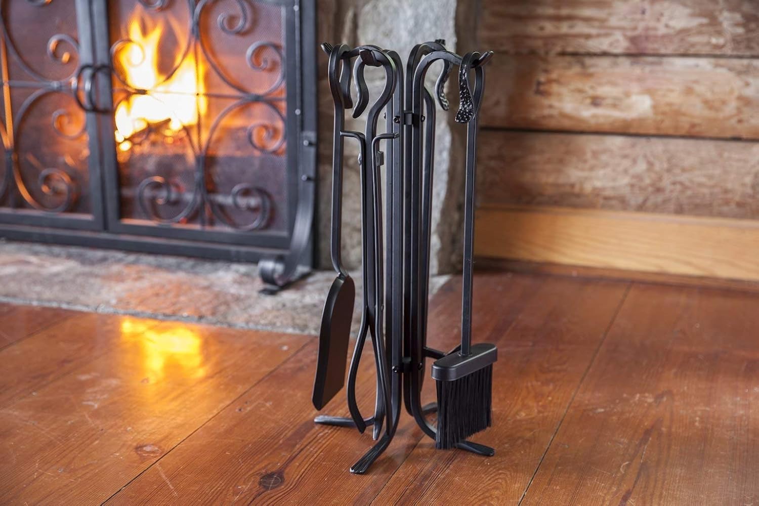 5-Piece Compact Fireplace Tool Set