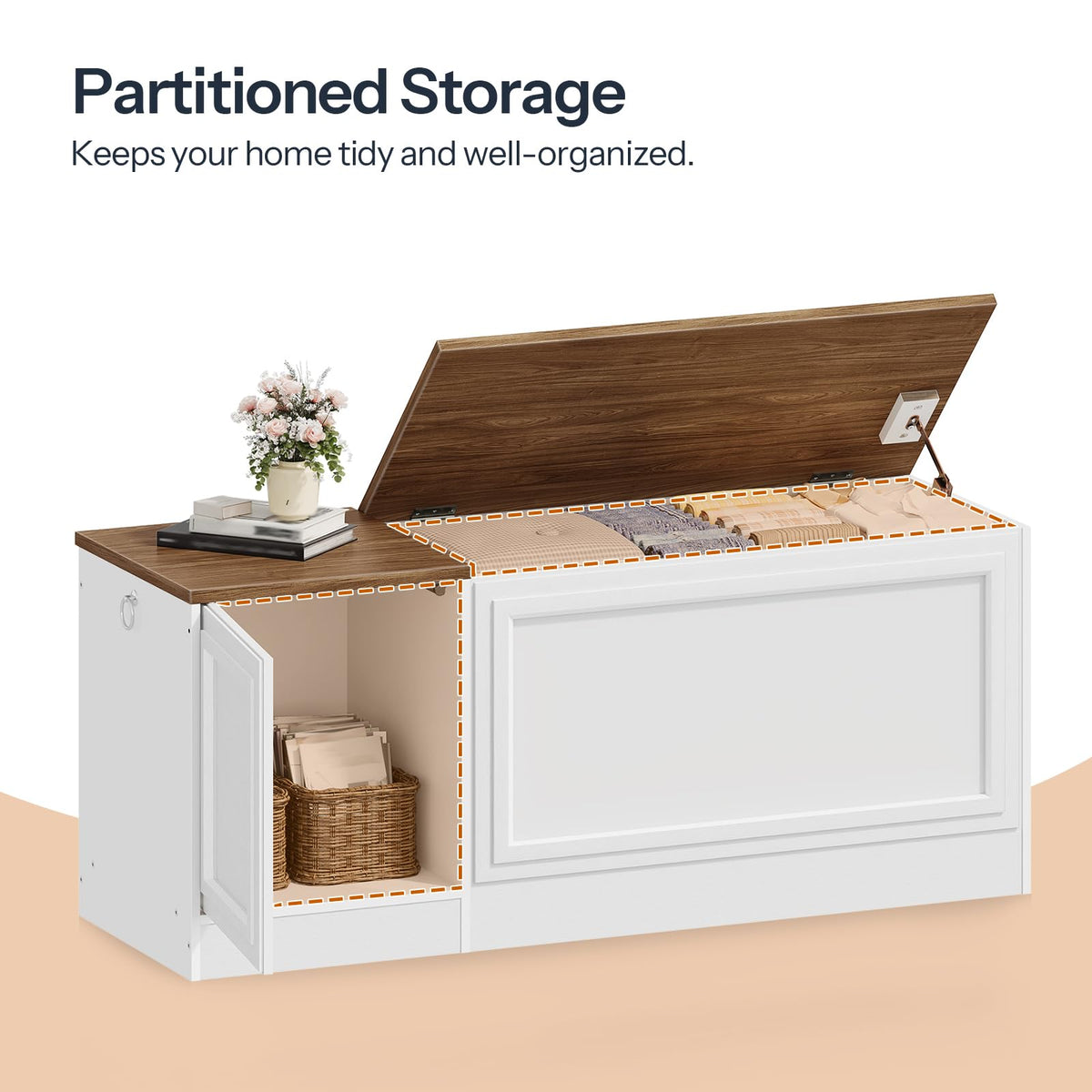 Storage Bench Toy Chest